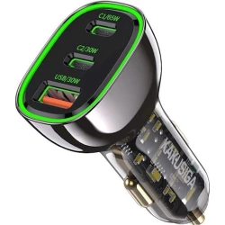 Автомобильное зарядное устройство Kakusiga KSC-1056 Black Автомобильное зарядное устройство Kakusiga KSC-1056 Black