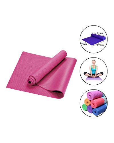 Yoqa üçün mat Yoga mat 1085, çəhrayı