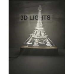 3D-ночник 3d lights tea01, 20x14 см, белый 3D-ночник 3d lights tea01, 20x14 см, белый