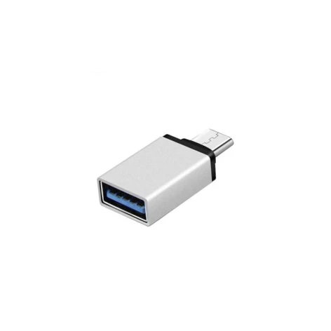Ötürücü USB to Type-C Silver