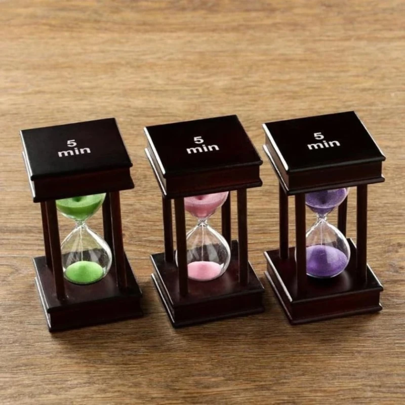 Песочные часы фиолетовый 5 минут