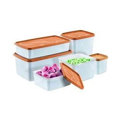 Набор контейнеров для хранения Hobby Life Alaska No Frost 21155, пластик, 6 шт, товар в ассортименте Набор контейнеров для хранения Hobby Life Alaska No Frost 21155, пластик, 6 шт, товар в ассортименте