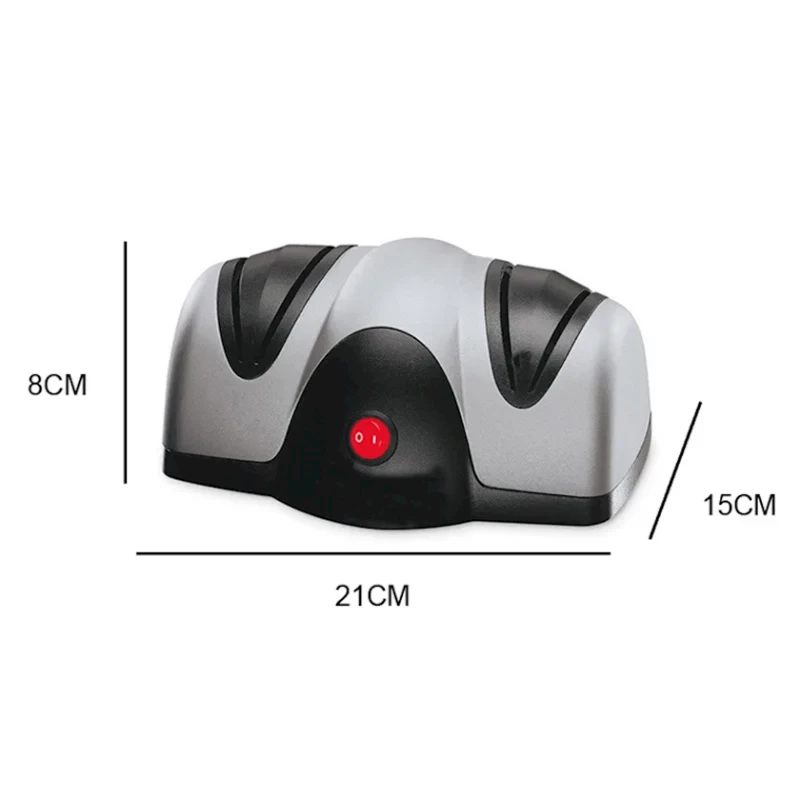 Elektrikli bıçaq itiləyici ATV-123, gümüşü Elektrikli bıçaq itiləyici ATV-123, gümüşü