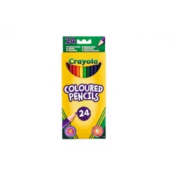 Цветные карандаши Crayola Coloured Pencils, 24 цвета