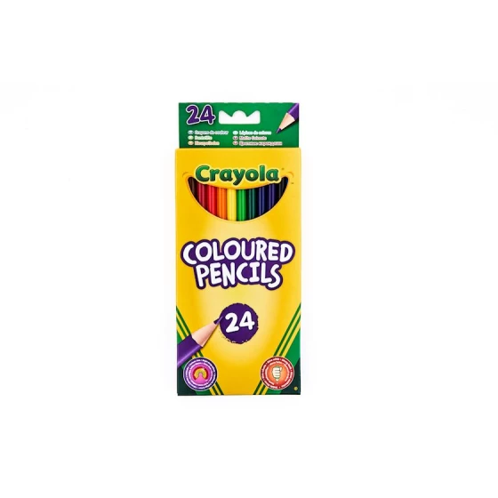 Цветные карандаши Crayola Coloured Pencils, 24 цвета Цветные карандаши Crayola Coloured Pencils, 24 цвета