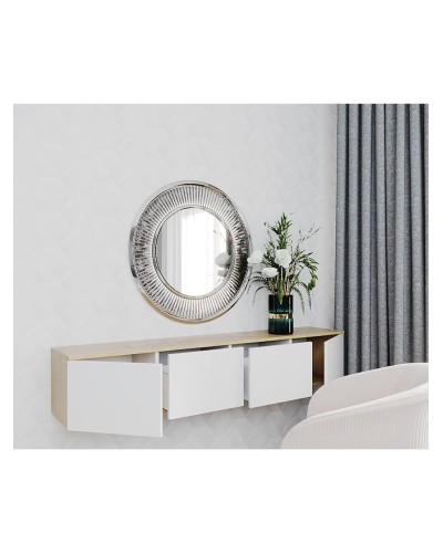 TV üçün tumba Letta,30x25x160 sm,LDSP,ağ