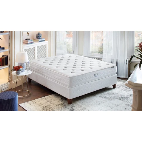 Ortopedik döşək Yataş Blue Star, ağ, 160x200 sm