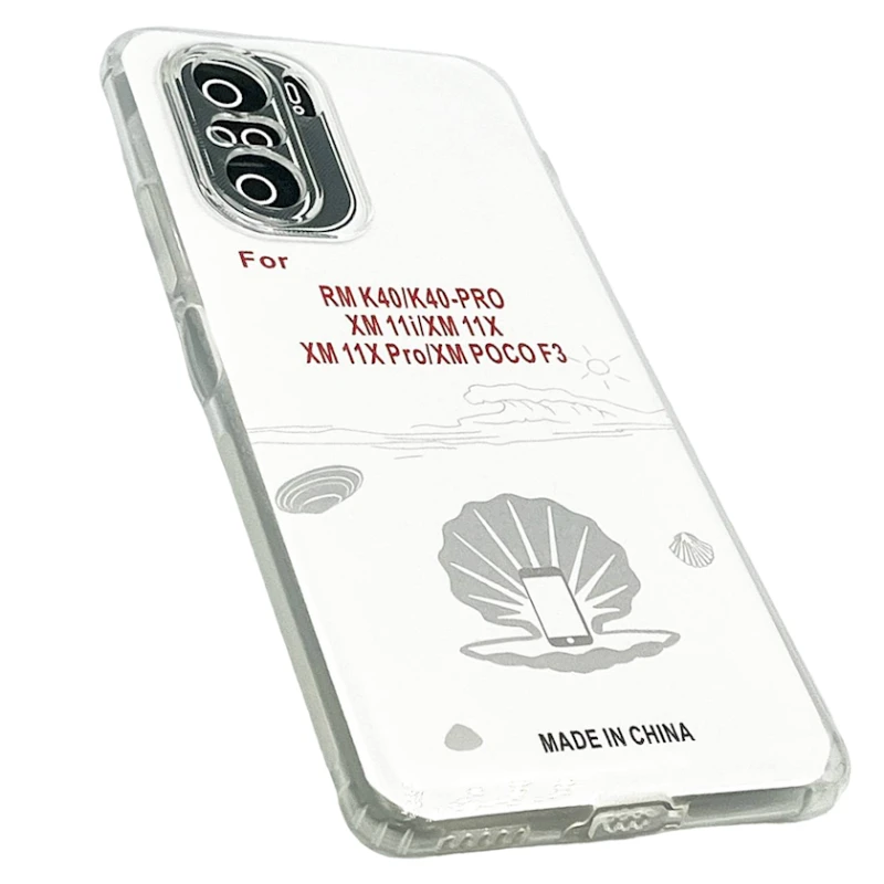 Çexol SS808 Xiaomi 11X Pro üçün Şəffaf