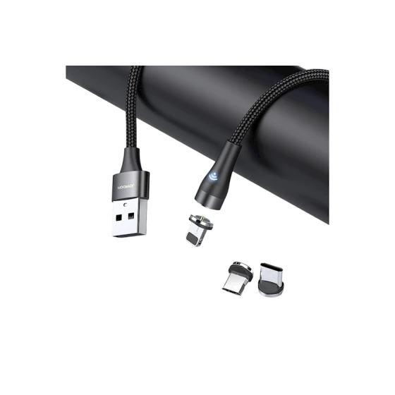 USB kabel Joyroom S-1021X1 USB to Lightning/Micro USB/Type - C, Qara