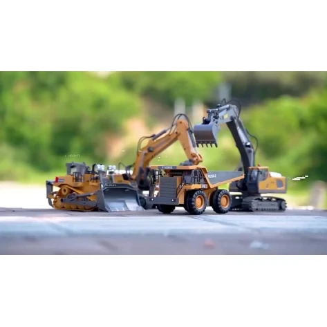 Pultla idarə olunan ekskavator BC1043, sarı