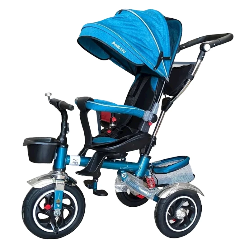 Uşaq üçün üçtəkərli velosiped VT20 Göy