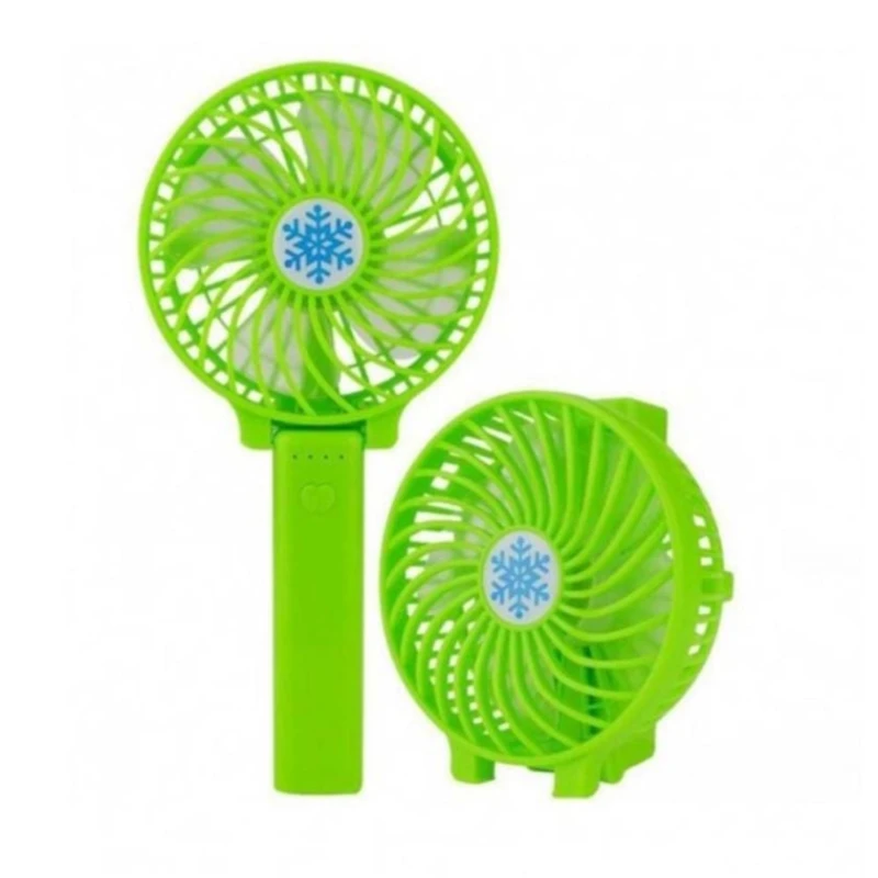 Əl ventilyatoru F35-ag-235, 10x3x21 sm, yaşıl