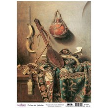 Dekupaj üçün düyü kağızı Cadence A3 Musical Instruments Collection MI-02 30x42 sm