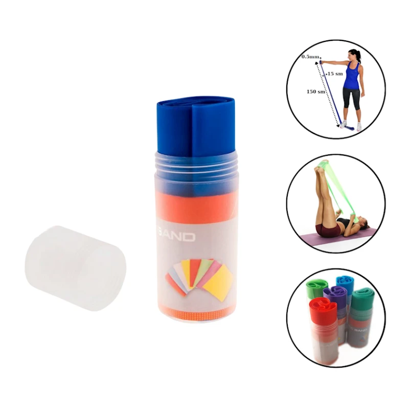 Эластичная лента для художественной гимнастики Ebru Şallı 1642/2, в коробке, ПВХ, 15x150 см, голубая Эластичная лента для художественной гимнастики Ebru Şallı 1642/2, в коробке, ПВХ, 15x150 см, голубая