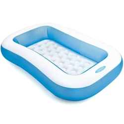 Детский бассейн İntex H57403, голубой, 166x100x28 см, 90 л
