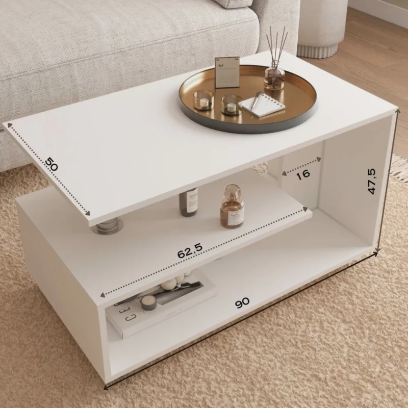 Журнальный стол Letta 3563_Letta25JurnKrushonWh, белый, 47.5x50x90 см Журнальный стол Letta 3563_Letta25JurnKrushonWh, белый, 47.5x50x90 см