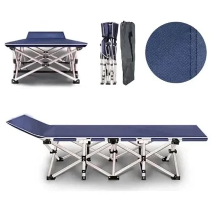 Кровать походная 183/65, синяя Кровать походная 183/65, синяя