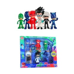 Набор фигурок DLN Pjmasks 74532159, 6 фигурок + аксессуары