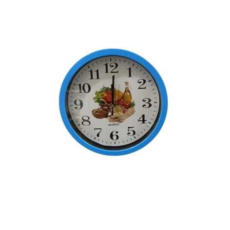 Настенные часы Bayramov Group SS-154, синий, 26 см
