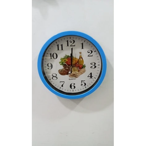 Настенные часы Bayramov Group SS-154, синий, 26 см
