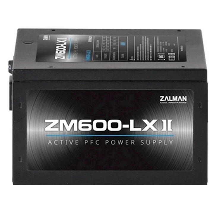 Блок питания Zalman ZM600-LXII 600W Блок питания Zalman ZM600-LXII 600W