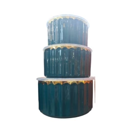 Konteyner dəsti qida saxlanılması üçün MagiDeal SE141, yaşıl