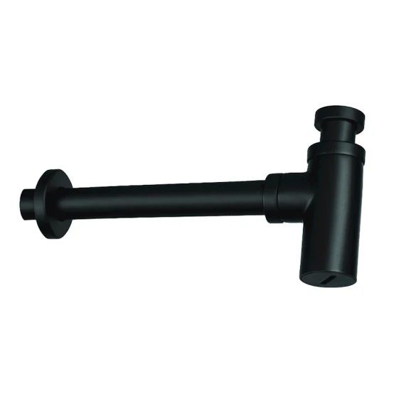 Çanaq üçün sifon Deante NHC_B31K, dairəvi, qara Çanaq üçün sifon Deante NHC_B31K, dairəvi, qara