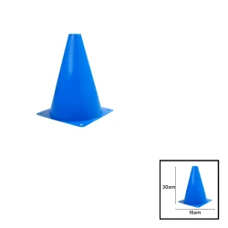 Тренировочный конус Gymnic, 30x16 см, голубой