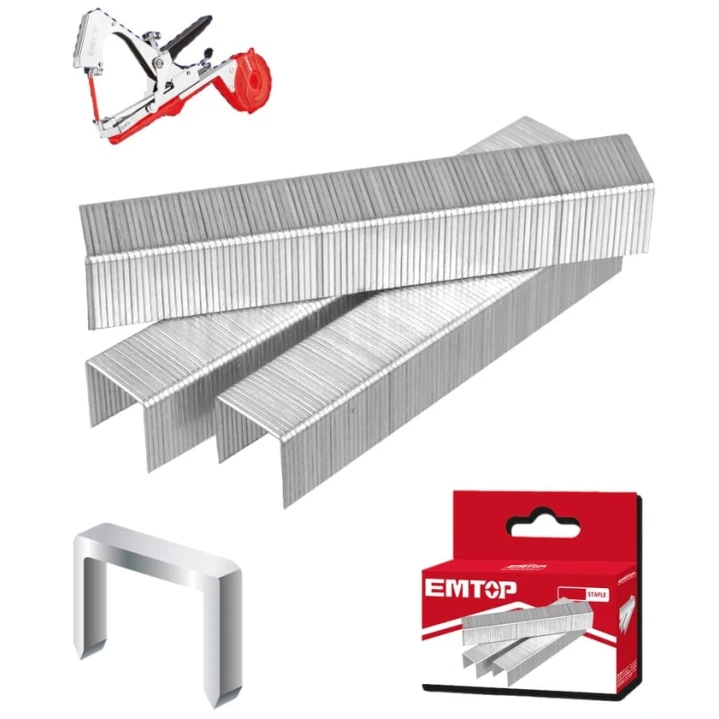 Скобы для степлера Emtop EPTM1251S, 4x7x0.55 мм, 10000 шт