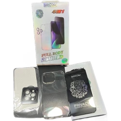 Kamera üçün qoruyucu şüşə dəsti 4-1-də Mocom Apple iPhone 13 Pro Max üçün Privacy