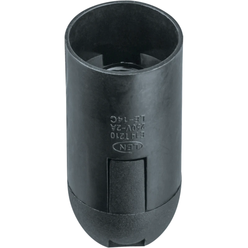 Патрон электрический Navigator NLH-PL-E14-BL, Пластик, Черный Патрон электрический Navigator NLH-PL-E14-BL, Пластик, Черный