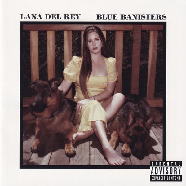 CD disk Polydor Records Lana Del Rey - Blue Banisters