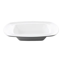 Тарелка глубокая Wilmax WL-991021/A, квадратная, 25.5 см, 380 мл, фарфор, белая