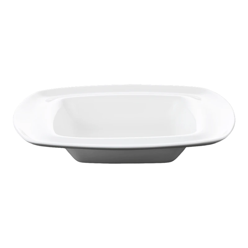 Тарелка глубокая Wilmax WL-991021/A, квадратная, 25.5 см, 380 мл, фарфор, белая Тарелка глубокая Wilmax WL-991021/A, квадратная, 25.5 см, 380 мл, фарфор, белая