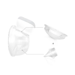 Аксессуары для молокоотсоса Babyono Shelly 1000 Kit 1, силикон