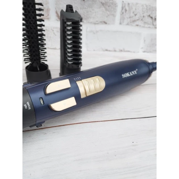 Фен-щетка Sokany SK-15007 Blue