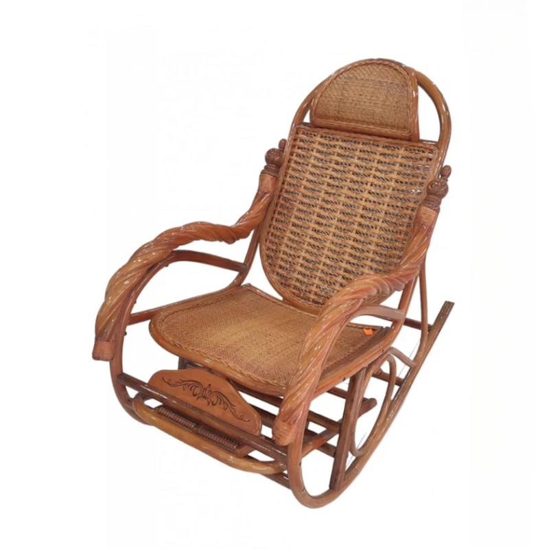 Yelləncək-kreslo, bambuk ağacından, oturacaq ölçüsü 50x53 sm, qəhvəyi Yelləncək-kreslo, bambuk ağacından, oturacaq ölçüsü 50x53 sm, qəhvəyi