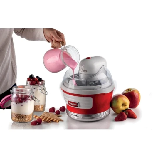 Машина для приготовления мороженого Ariete Ice Cream Maker 0643/00, красный Машина для приготовления мороженого Ariete Ice Cream Maker 0643/00, красный