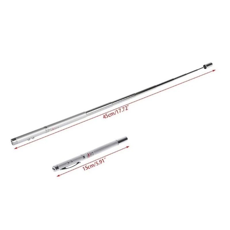 Qələm + proyektor üçün lazer göstərici 21CFR 2021108, radius 200 m, metal