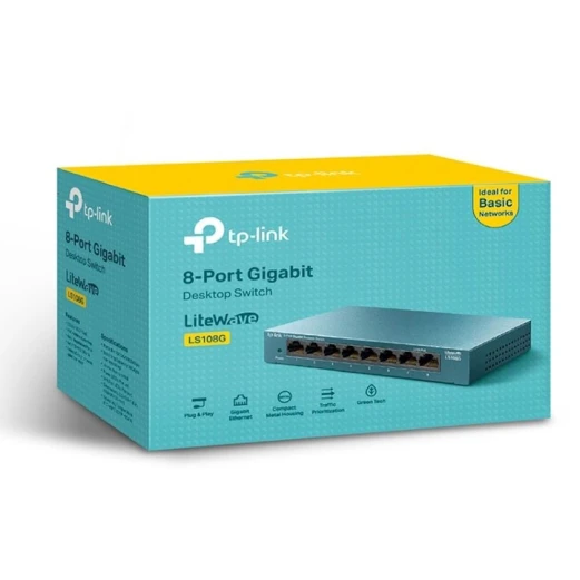 Коммутатор TP-Link LiteWave LS108G Коммутатор TP-Link LiteWave LS108G