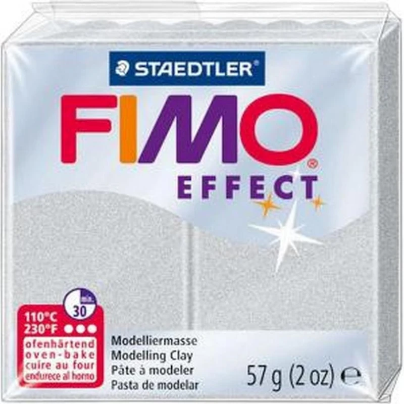 Polimer gil Fimo Effect, gümüş metal, 57 q Polimer gil Fimo Effect, gümüş metal, 57 q