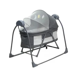 Elektrik yelləncək-beşik ALD-688=338, 0+ ay, boz