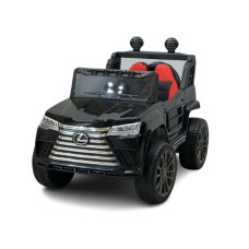 Uşaq elektrik avtomobili Lexus 2166, qara, 2+ yaş