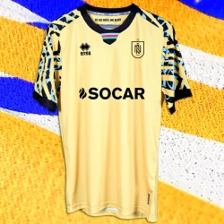 Kişilər üçün futbolka Neftçi 2023/24 893, sarı, parça, ölçü XL