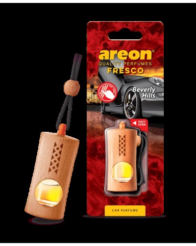 Aromatlaşdırıcı Areon Fresco Premiun New Beverly Hills FG06, fiqur, asma, 4 ml