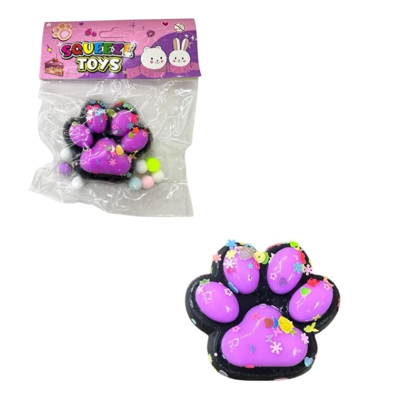 Antistress oyuncaq Squeeze toys 018188B, 70x70 mm, bənövşəyi