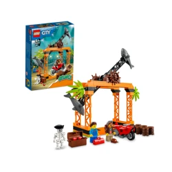 Конструктор LEGO City Stuntz The Shark Attack Stunt Challenge 60342, 6+ лет, 122 элементов