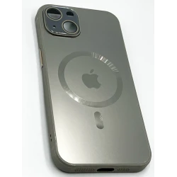 Çexol Apple iPhone 14 üçün with MagSafe Silver Grey