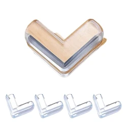 Защитные уголки, силикон, прозрачный, 3.3х4.9 см, 4 шт Защитные уголки, силикон, прозрачный, 3.3х4.9 см, 4 шт