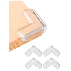 Защитные уголки, силикон, прозрачный, 3.3х4.9 см, 4 шт Защитные уголки, силикон, прозрачный, 3.3х4.9 см, 4 шт